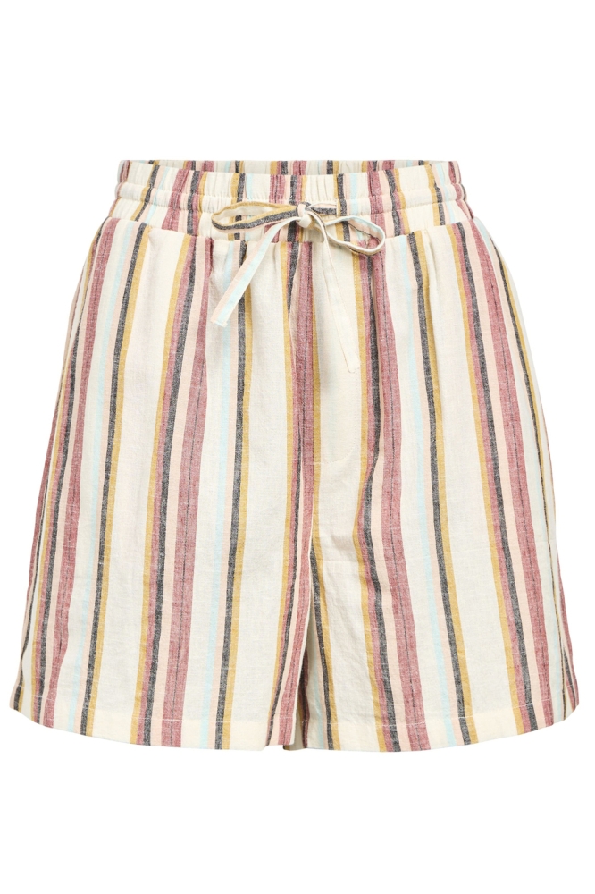 OBJKAREN HW SHORTS 139 23046851 SANDSHELL/MULTI